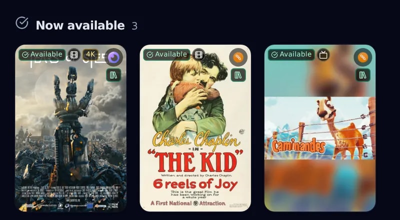 Now available shelf: requested titles that have arrived